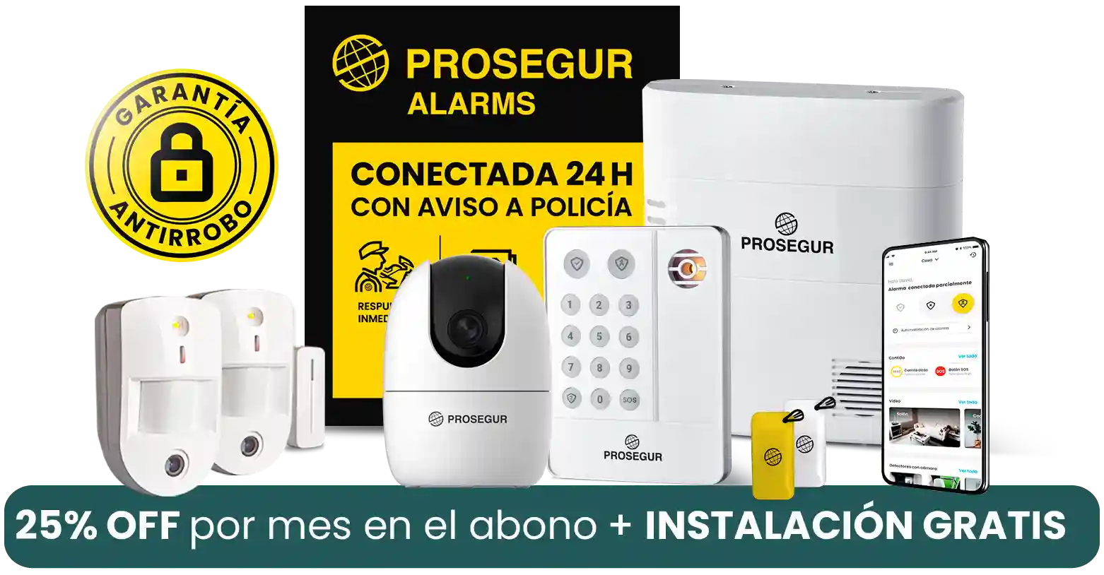Kit Alarmas Prosegur Uruguay Kit Alarmas Prosegur Uruguay