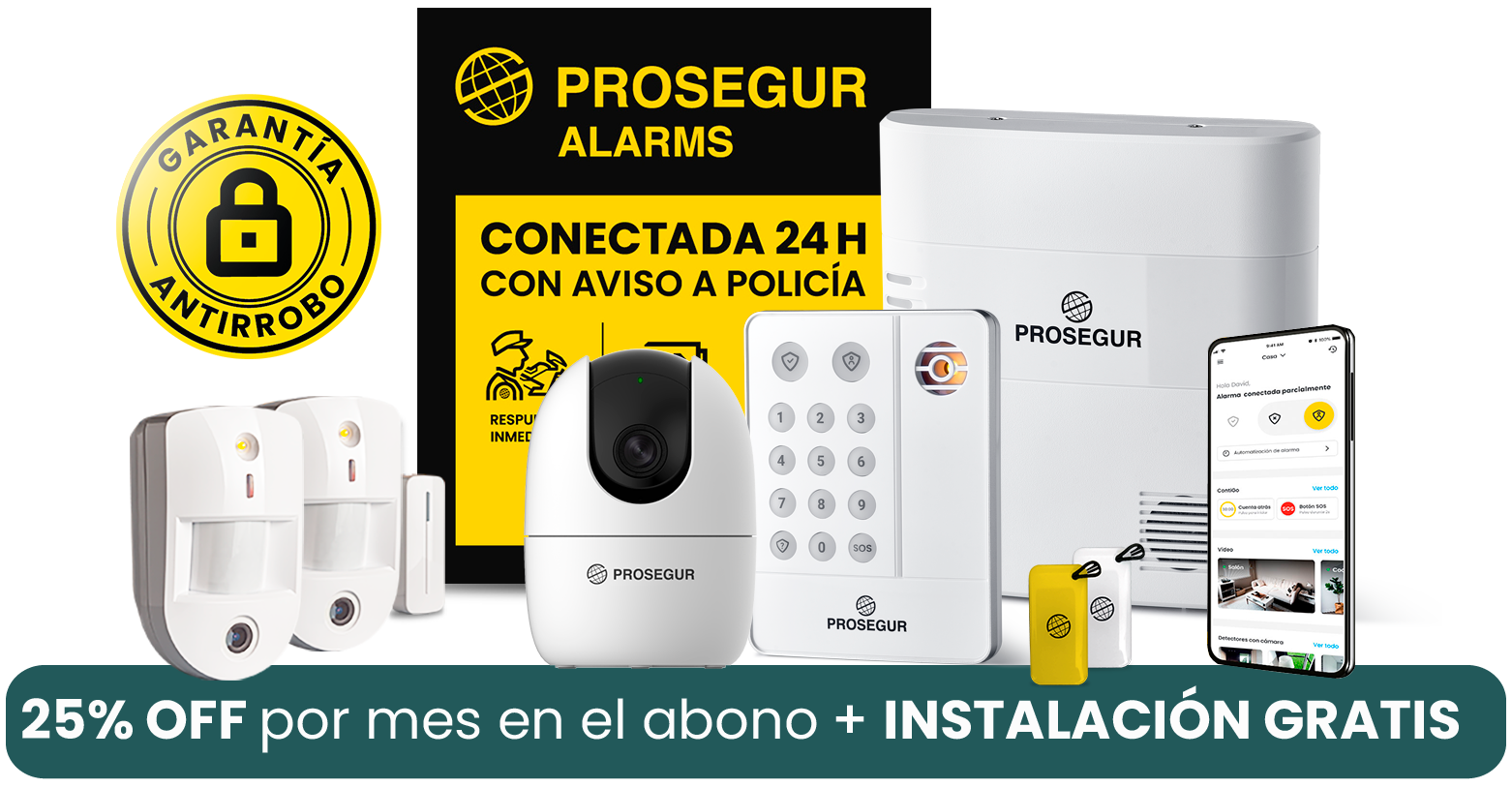 Kit Alarmas Prosegur Uruguay Kit Alarmas Prosegur Uruguay